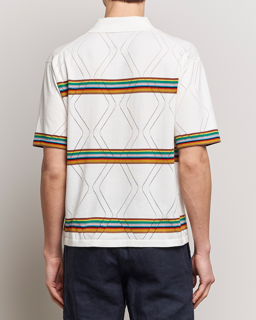 Herren | Hemden | Paul Smith | Cotton Knitted Short Sleeve Shirt White