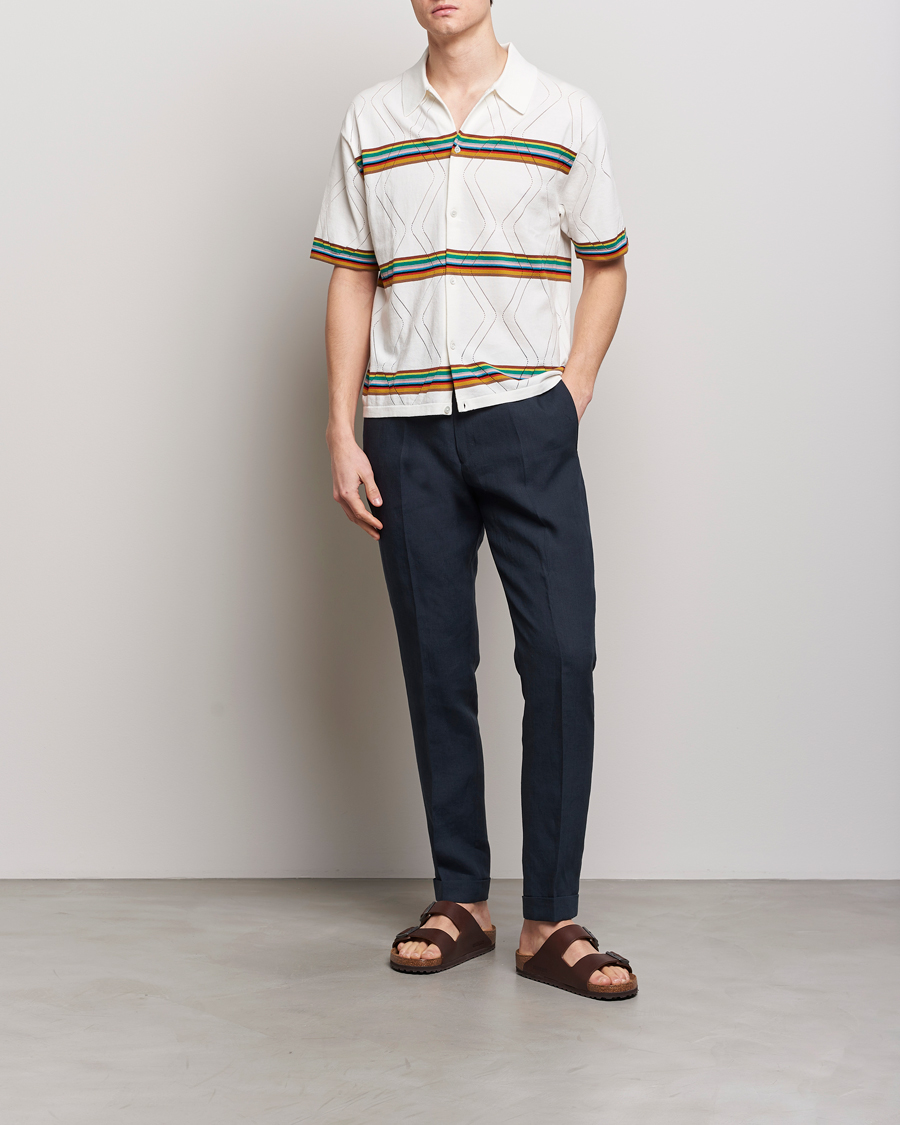 Herren | Hosen | Paul Smith | Linen Drawstring Trousers Navy