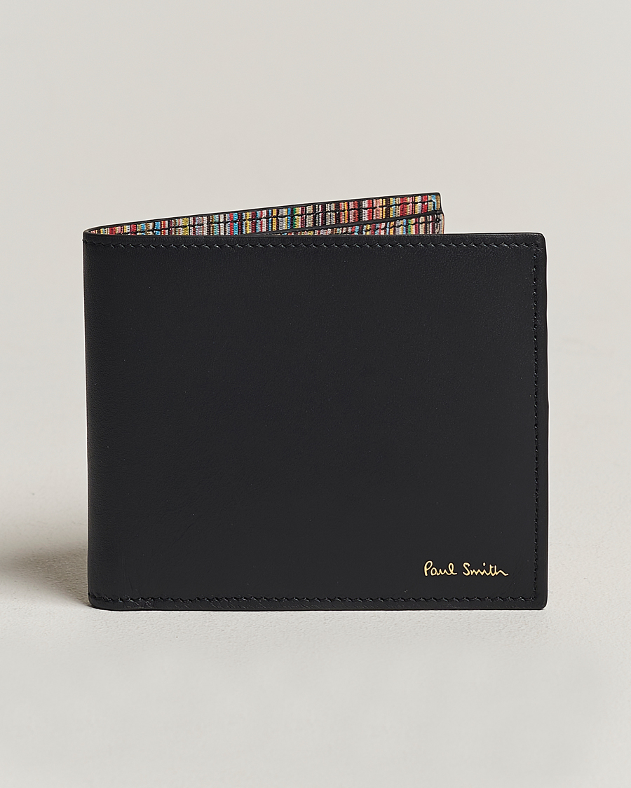 Herren | Paul Smith Leather Billfold Wallet Black | Paul Smith | Leather Billfold Wallet Black