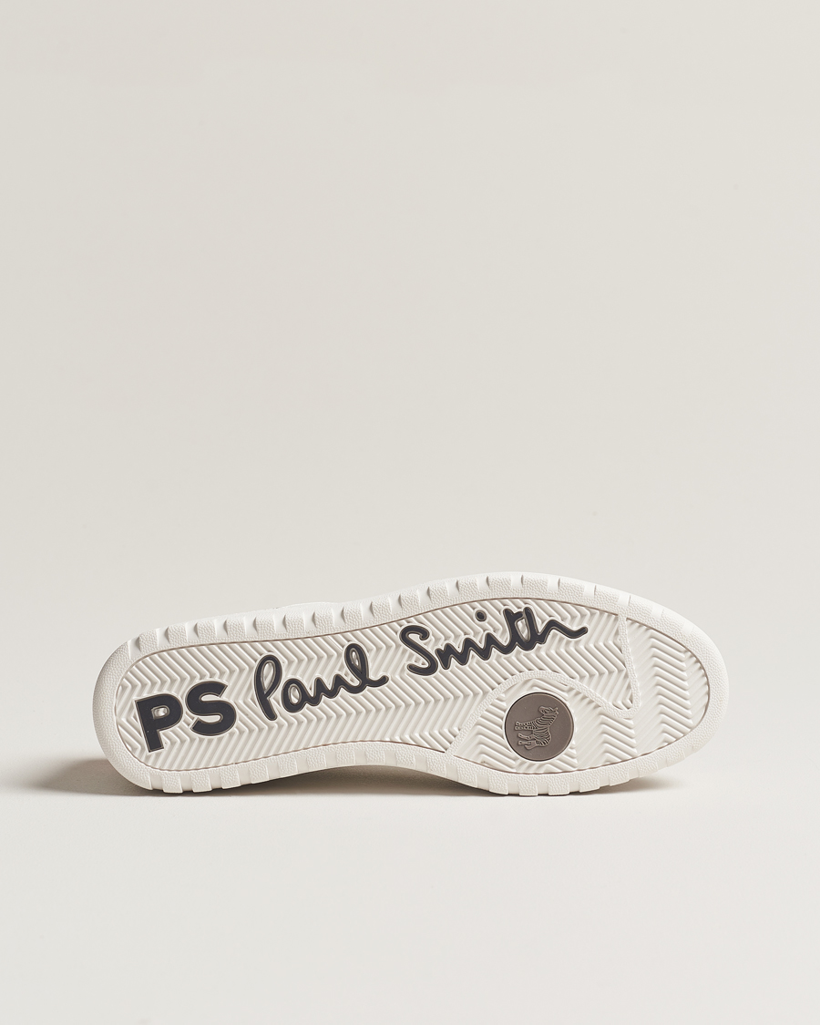 Herren | PS Paul Smith Ellis Leather/Suede Sneaker White | PS Paul Smith | Ellis Leather/Suede Sneaker White