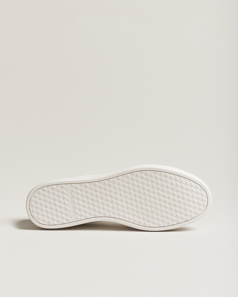Herren | PS Paul Smith Rex Embroidery Leather Sneaker White | PS Paul Smith | Rex Embroidery Leather Sneaker White