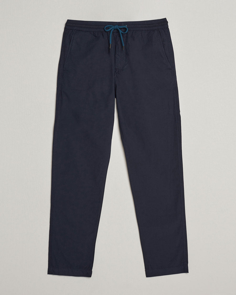 Herren | Hosen | PS Paul Smith | Cotton Drawstring Trousers Navy
