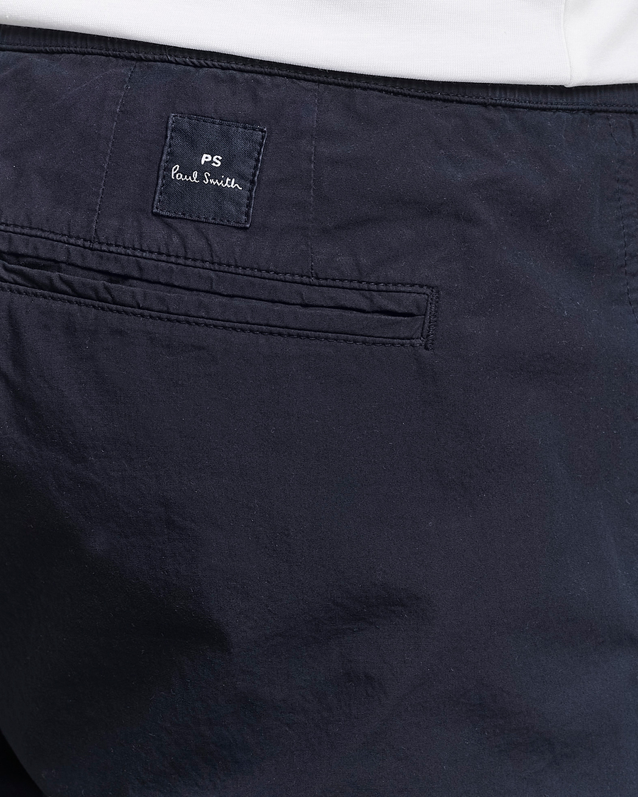 Herren | Hosen | PS Paul Smith | Cotton Drawstring Trousers Navy