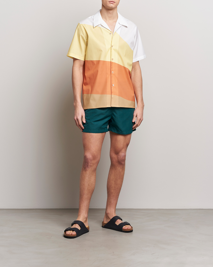 Herren | Hemden | PS Paul Smith | Blocksstriped Resort Short Sleeve Shirt Multi