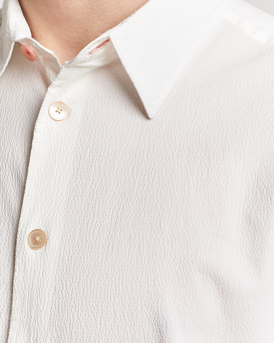 Herren | Hemden | PS Paul Smith | Regular Fit Seersucker Shirt White