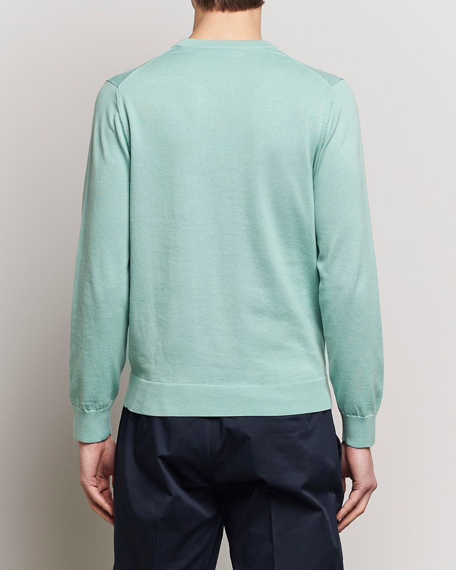 Herren | Pullover | PS Paul Smith | Zebra Cotton Knitted Sweater Mint Green