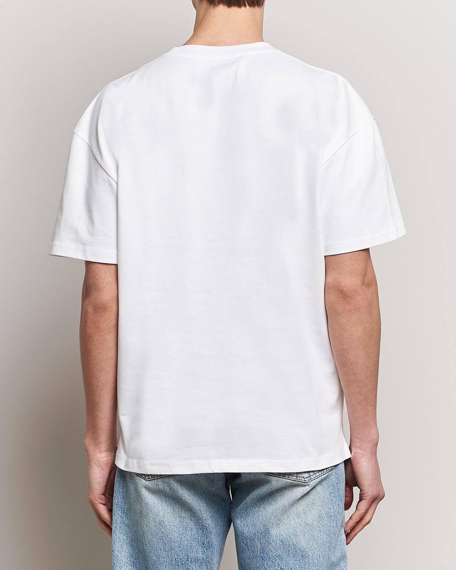 Herren | T-Shirts | Bread & Boxers | Textured Heavy Crew Neck T-Shirt White