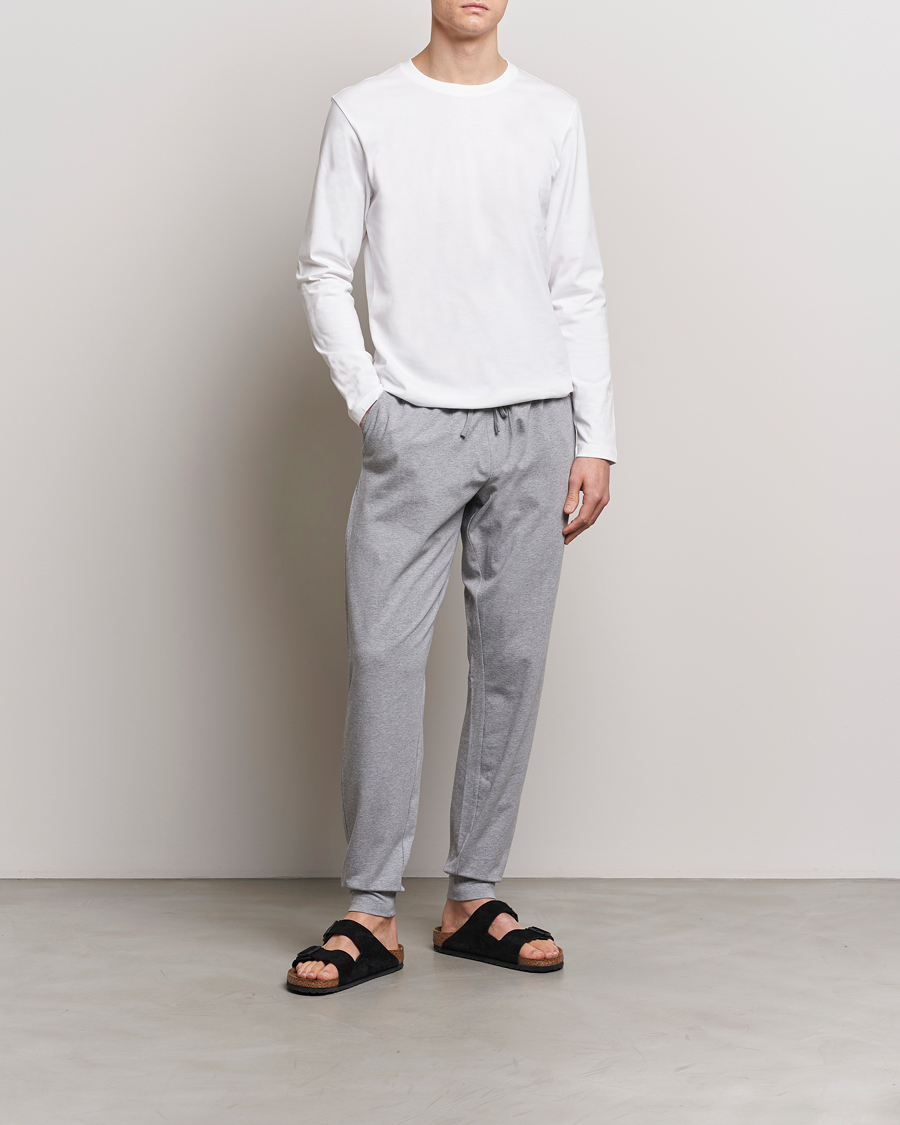 Herren | Bread & Boxers Pyjama Pant Grey Melange | Bread & Boxers | Pyjama Pant Grey Melange