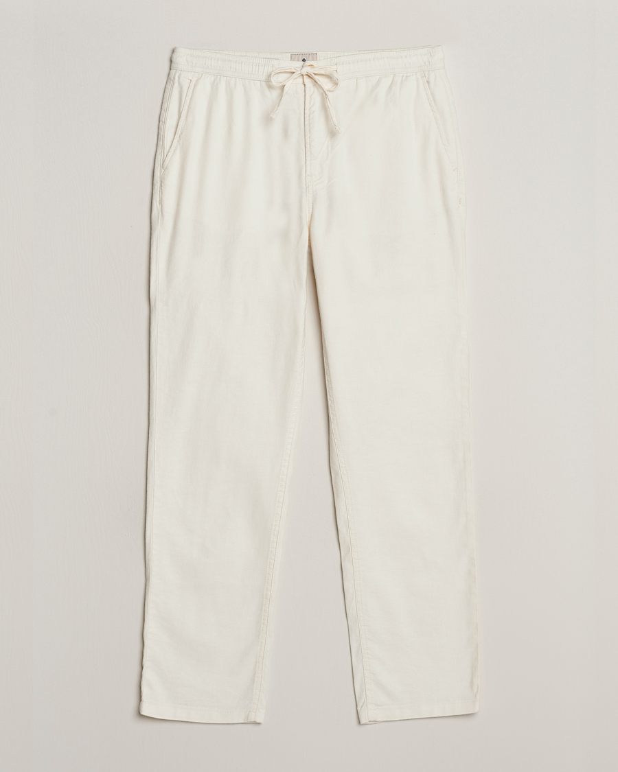 Herren | Hosen | Morris | Fenix Linen Slacks Off White