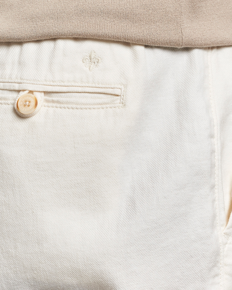 Herren | Hosen | Morris | Fenix Linen Slacks Off White