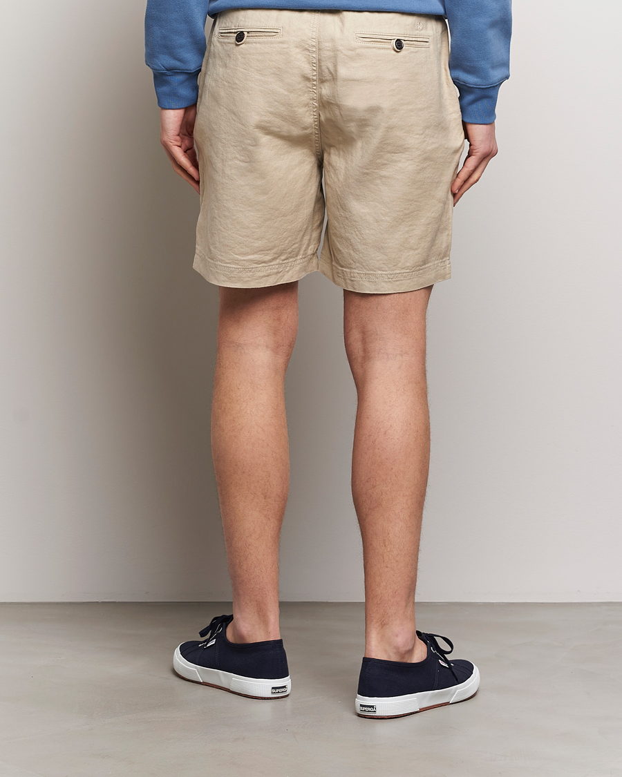 Herren | Shorts | Morris | Fenix Linen Shorts Khaki