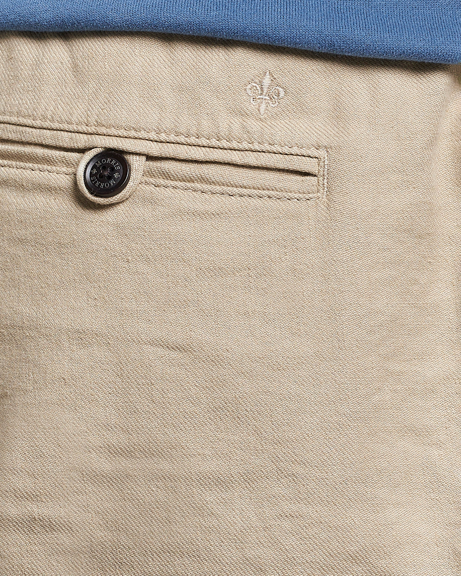 Herren | Shorts | Morris | Fenix Linen Shorts Khaki