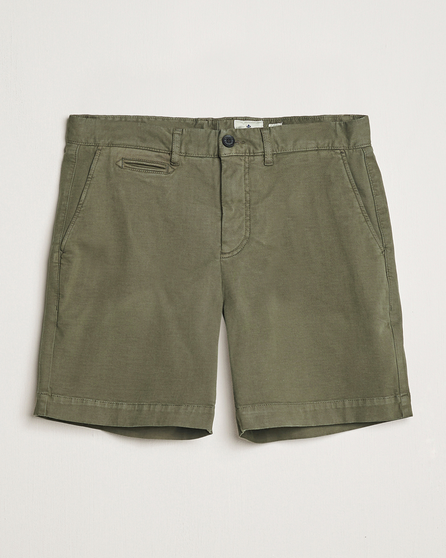 Herren | Shorts | Morris | Jeffrey Short Chino Shorts Olive