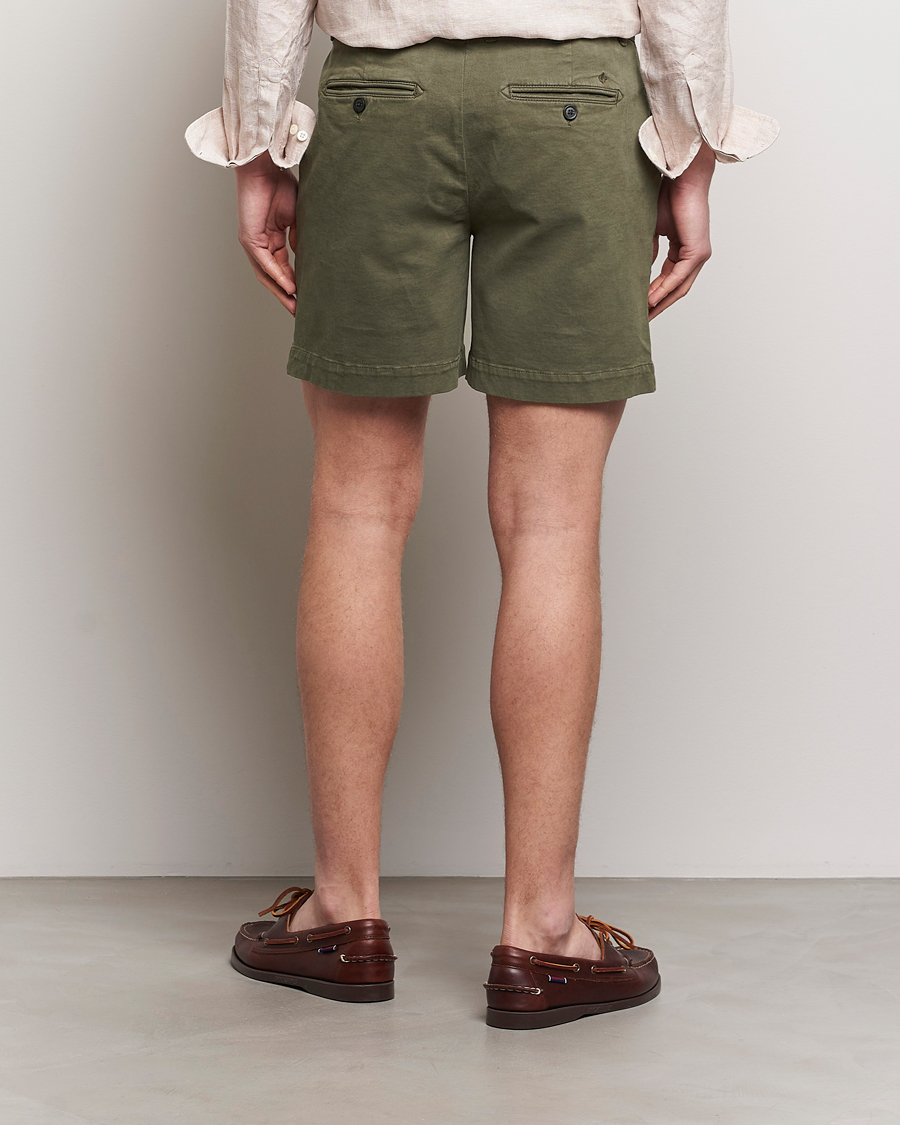Herren | Shorts | Morris | Jeffrey Short Chino Shorts Olive