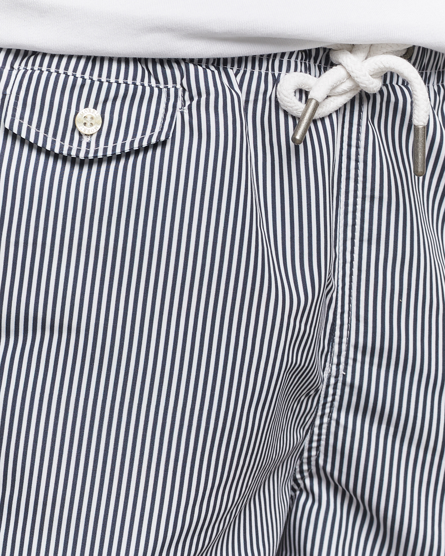 Herren | Badehosen | Morris | Stripe Bathing Trunks Blue