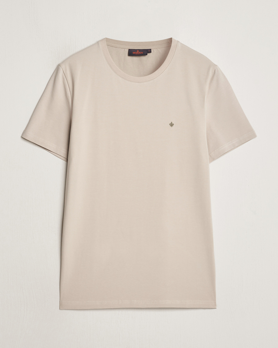 Herren | T-Shirts | Morris | James Crew Neck T-Shirt Khaki