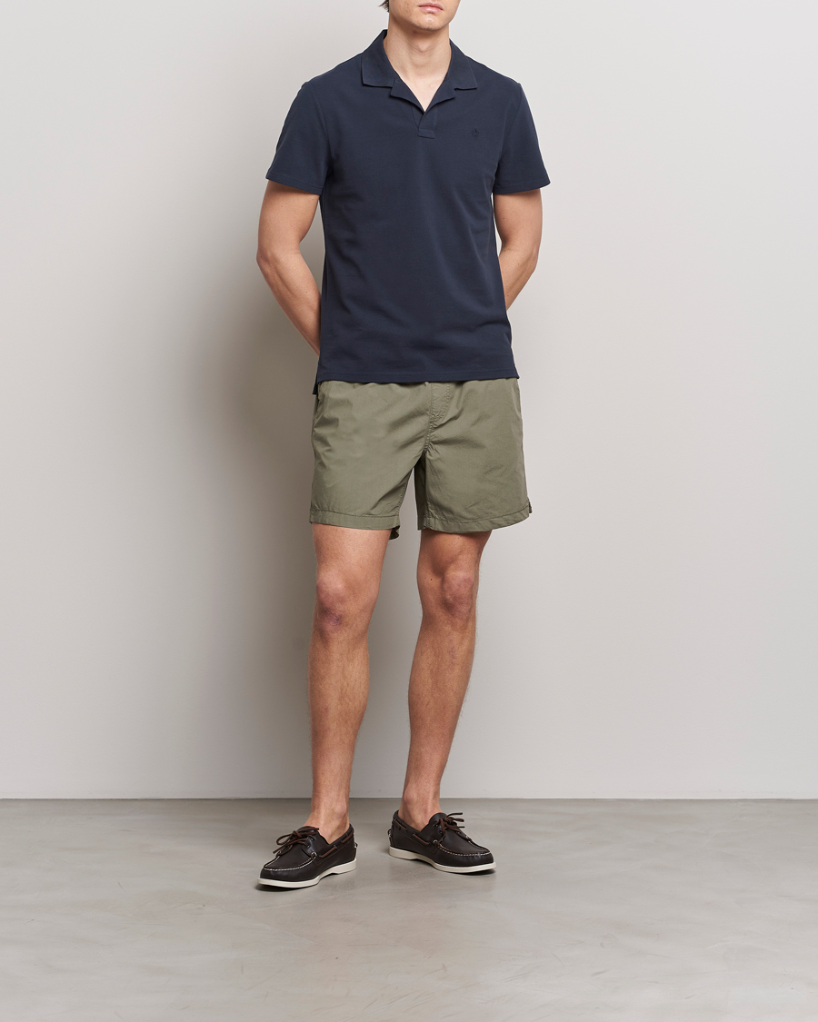 Herren | Poloshirts | Morris | Dylan Pique Shirt Old Blue