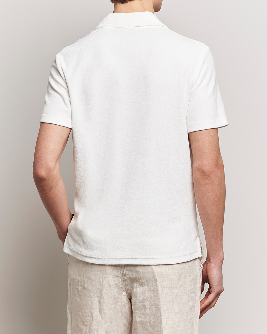 Herren | Poloshirts | Morris | Delon Terry Jersey Polo Off White