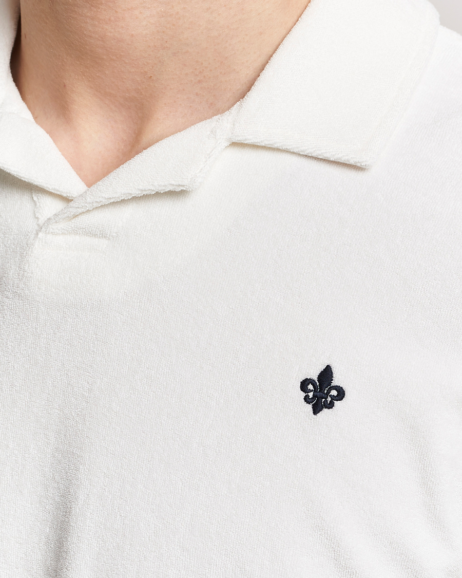 Herren | Poloshirts | Morris | Delon Terry Jersey Polo Off White