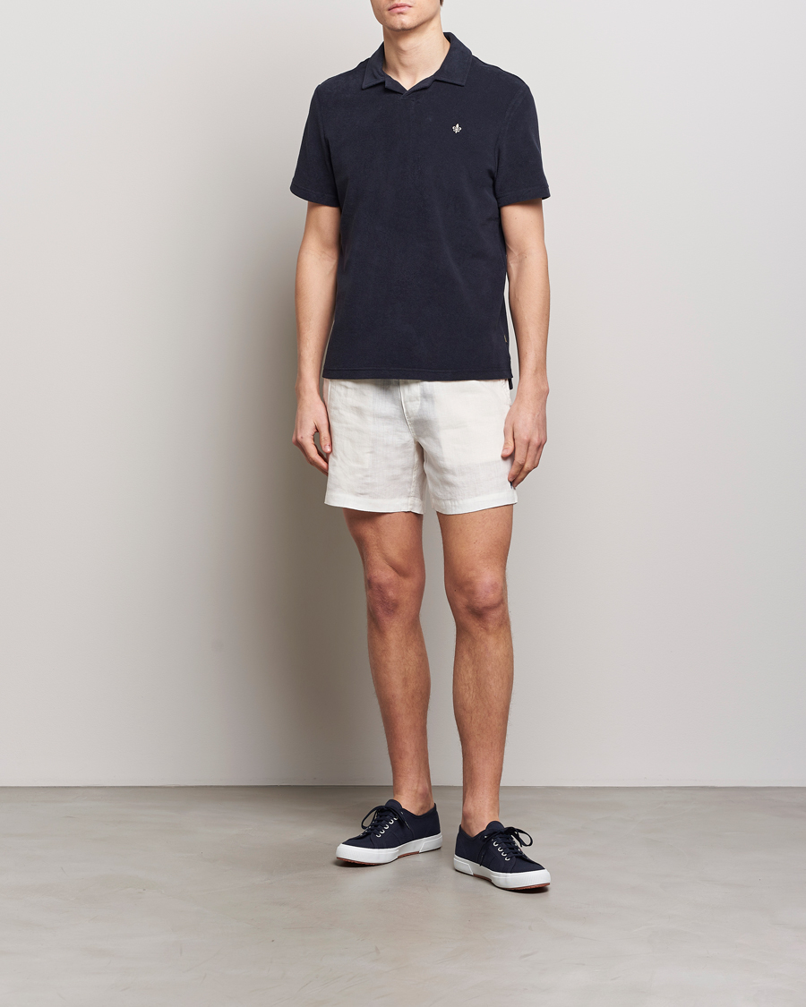 Herren | Poloshirts | Morris | Delon Terry Jersey Polo Old Blue