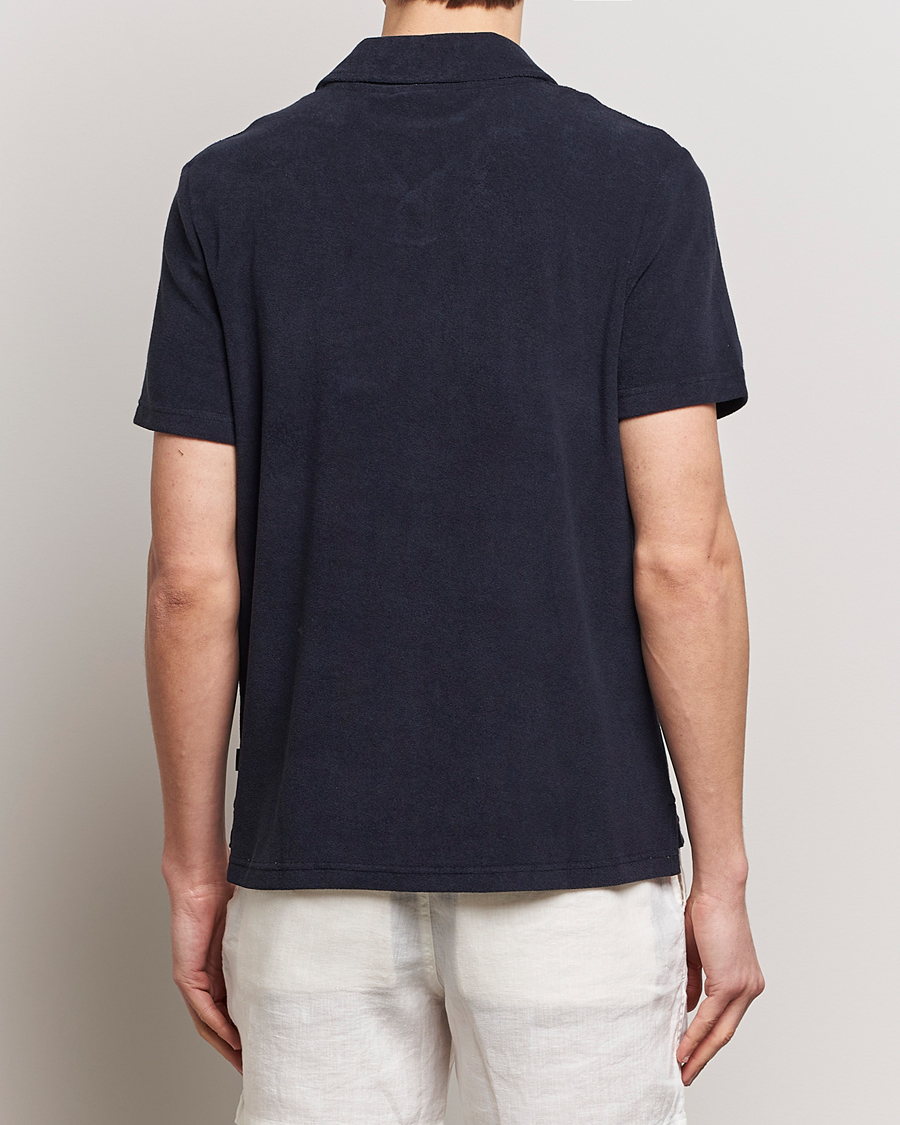 Herren | Poloshirts | Morris | Delon Terry Jersey Polo Old Blue