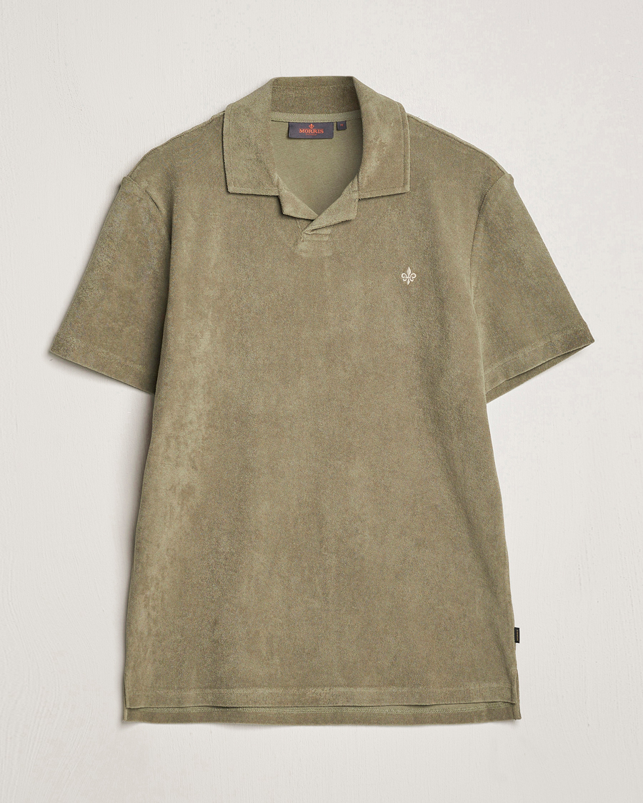 Herren | Poloshirts | Morris | Delon Terry Jersey Polo Olive
