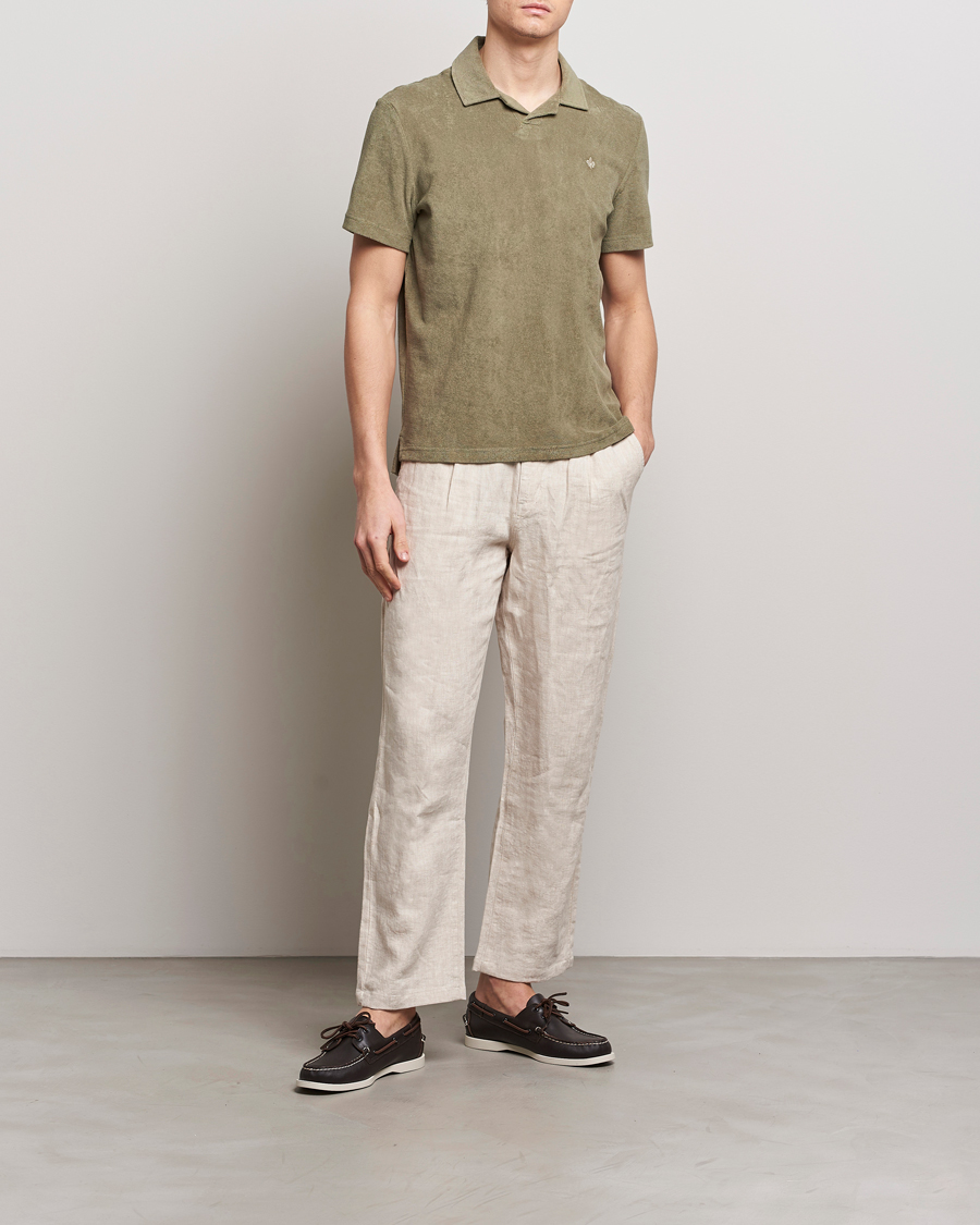 Herren | Poloshirts | Morris | Delon Terry Jersey Polo Olive