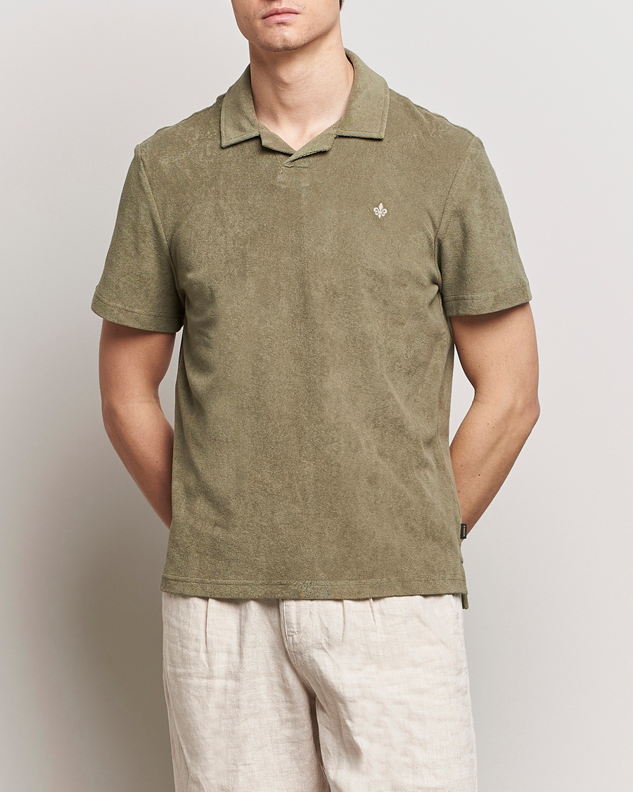 Herren | Poloshirts | Morris | Delon Terry Jersey Polo Olive