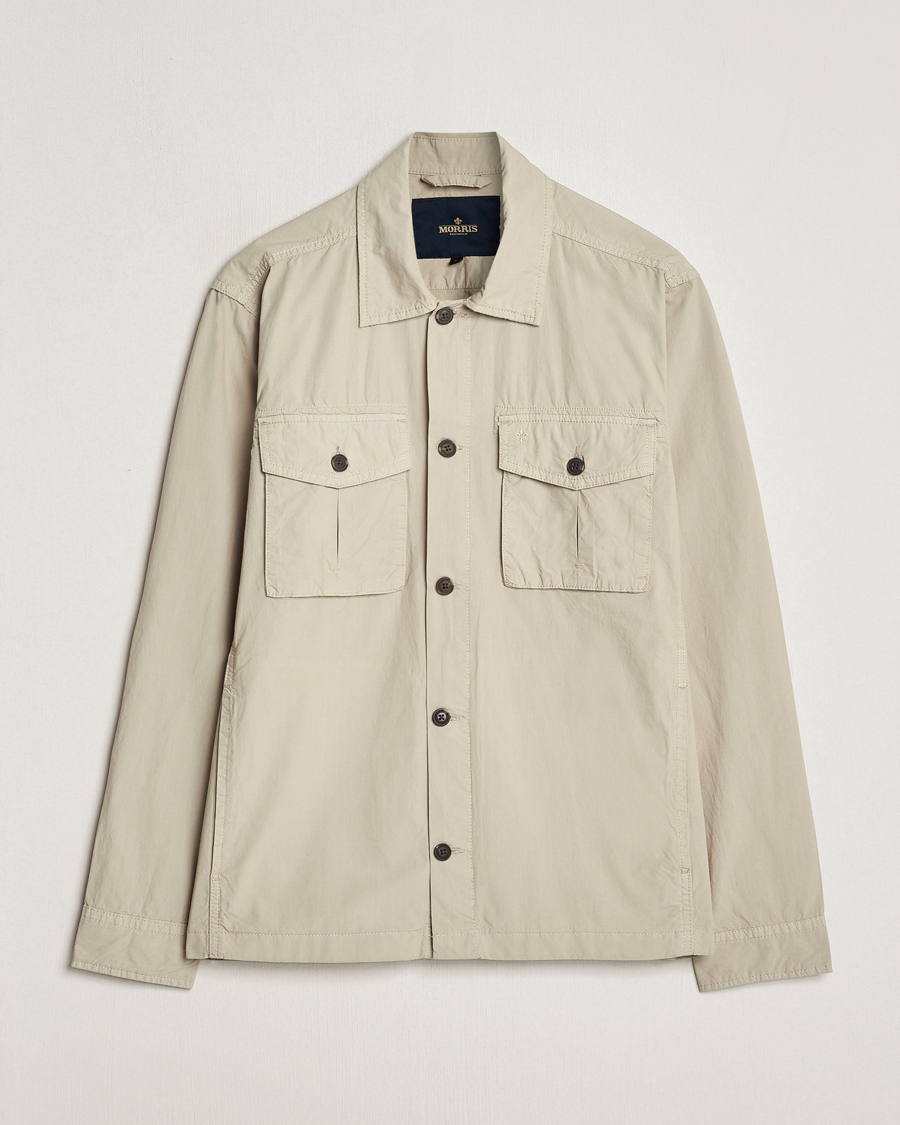 Herren | Jacken | Morris | Harrison Cotton Shirt Jacket Khaki