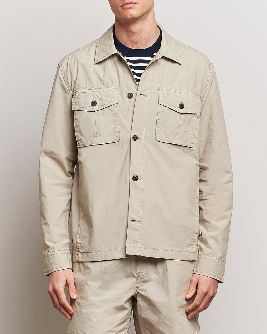 Herren | Morris | Morris | Harrison Cotton Shirt Jacket Khaki