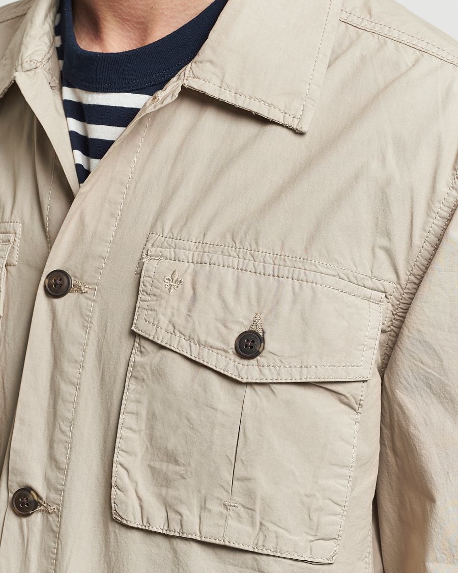 Herren | Jacken | Morris | Harrison Cotton Shirt Jacket Khaki
