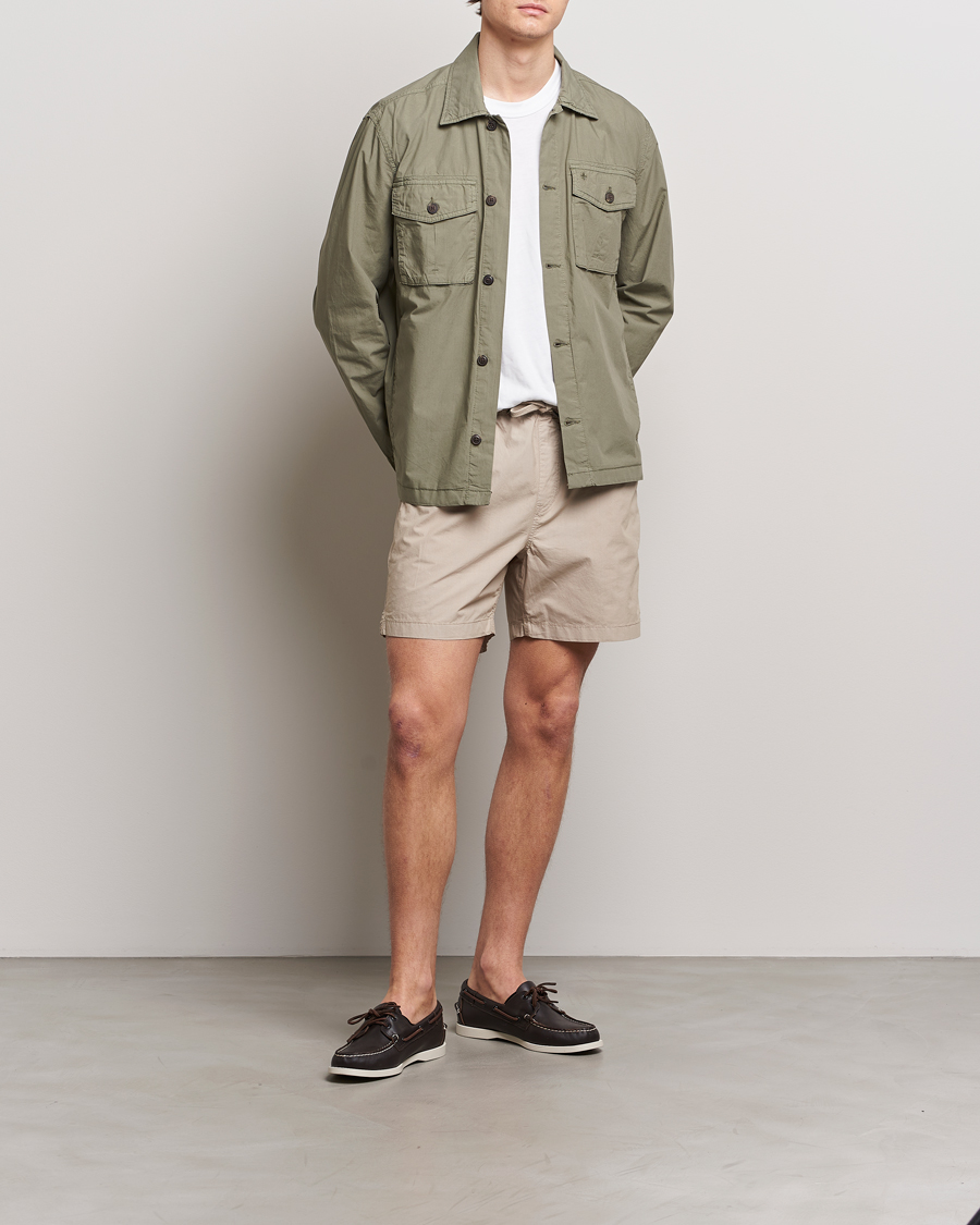 Herren | Jacken | Morris | Harrison Cotton Shirt Jacket Green