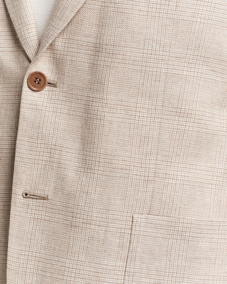 Herren | Sakkos | Morris | Archie Cotton Glencheck Blazer Khaki