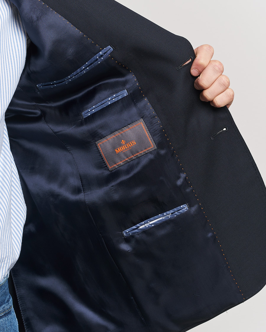 Herren | Sakkos | Morris | Archie Navy Light Wool Blazer Navy