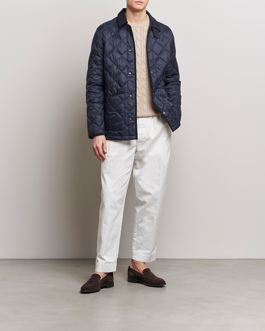 Herren | Jacken | Morris | Winston Quilted Jacket Old Blue
