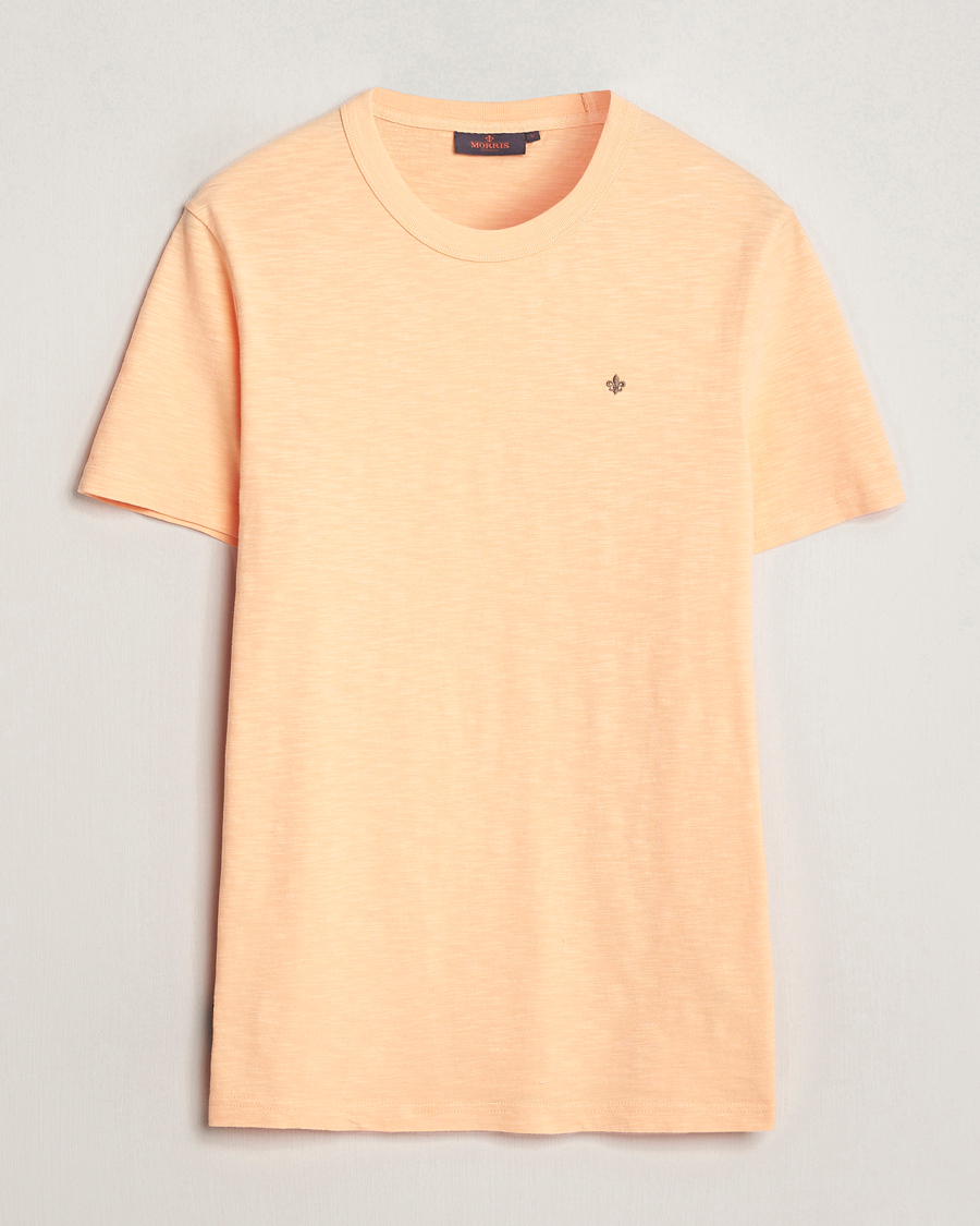 Herren | T-Shirts | Morris | Watson Slub Crew Neck T-Shirt Orange