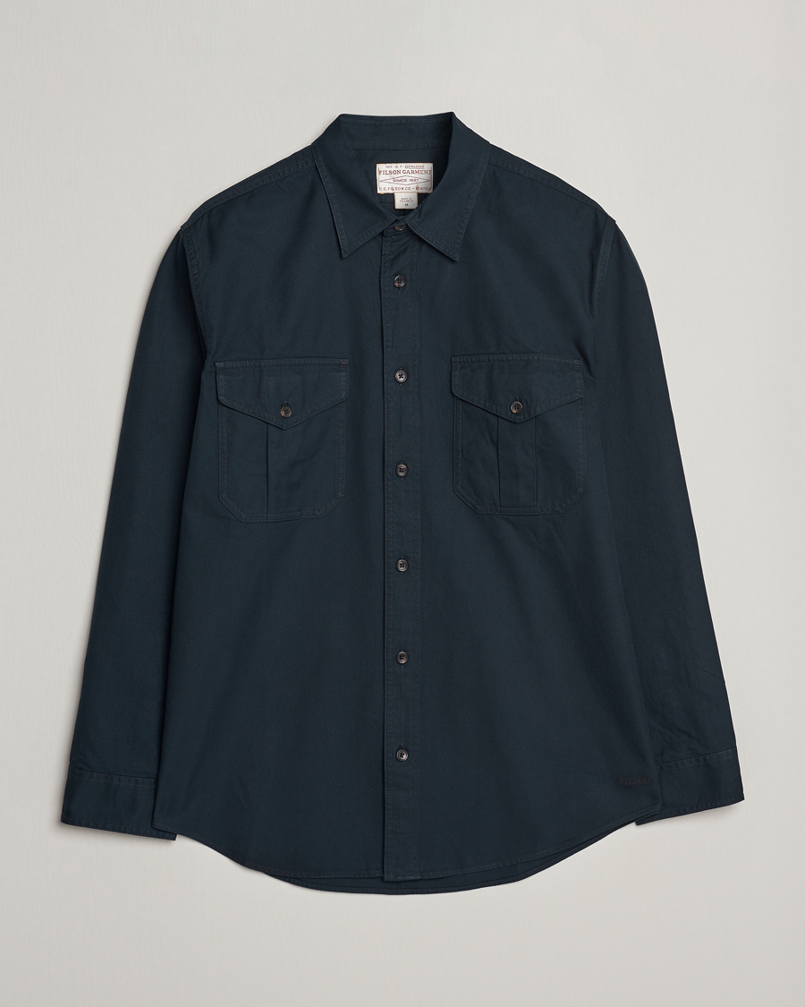 Herren | Hemden | Filson | Lightweight Alaskan Guide Shirt Midnight Navy