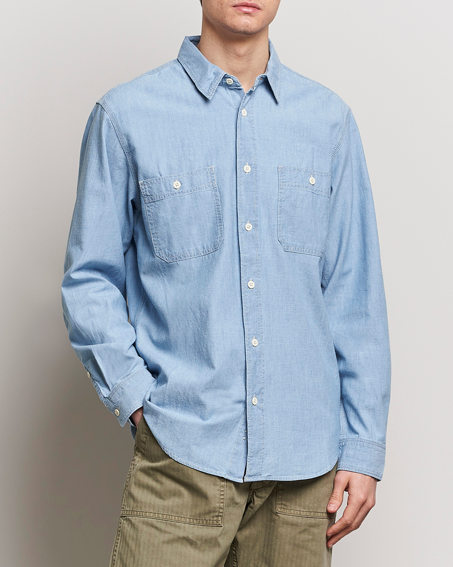 Herren | Hemden | Filson | Chambray CPO Shirt Light Indigo