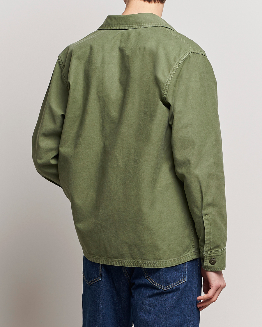 Herren | Hemden | Filson | Reverse Sateen Jac-Shirt Washed Green