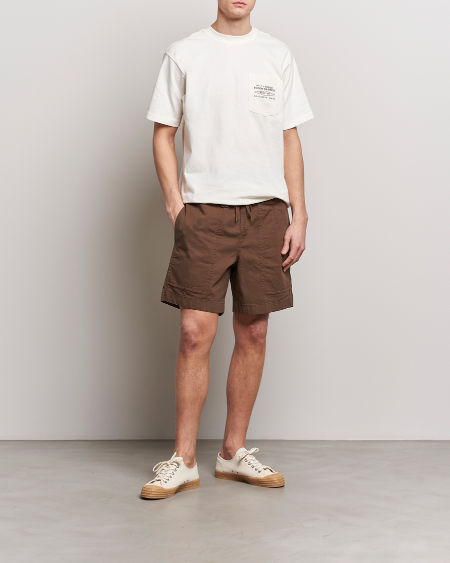 Herren | Shorts | Filson | Granite Mountain Drawstring Shorts Dark Earth