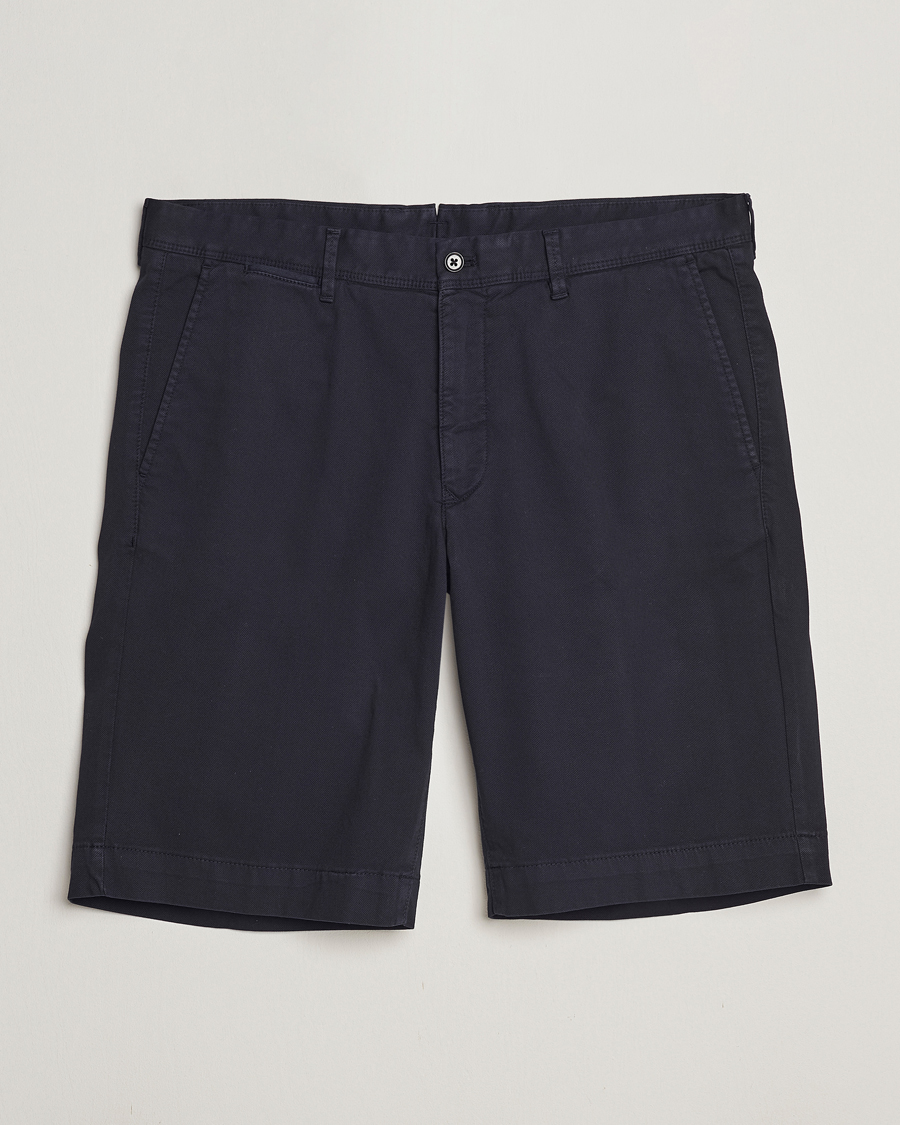Herren | Shorts | Oscar Jacobson | Teodor Cotton Shorts Navy