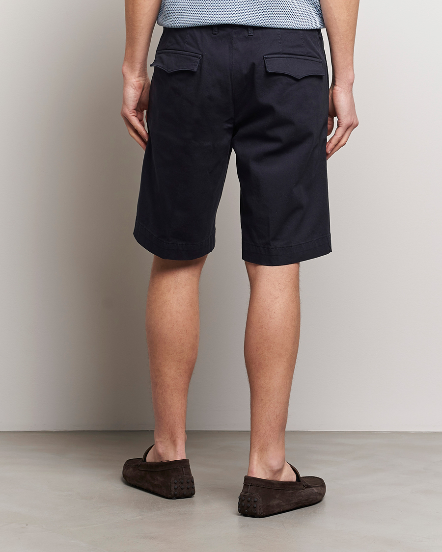 Herren | Shorts | Oscar Jacobson | Teodor Cotton Shorts Navy
