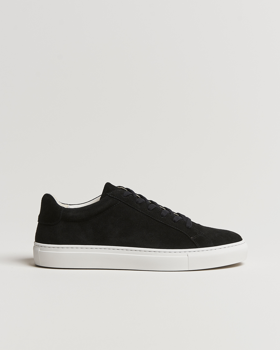Herren | A Day's March Suede Marching Sneaker Black | A Day's March | Suede Marching Sneaker Black