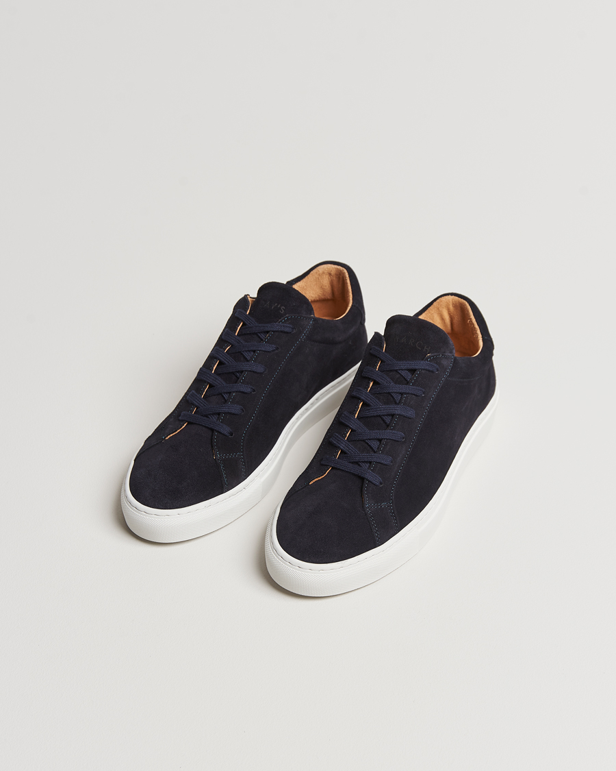 Herren | A Day's March Suede Marching Sneaker Navy | A Day's March | Suede Marching Sneaker Navy