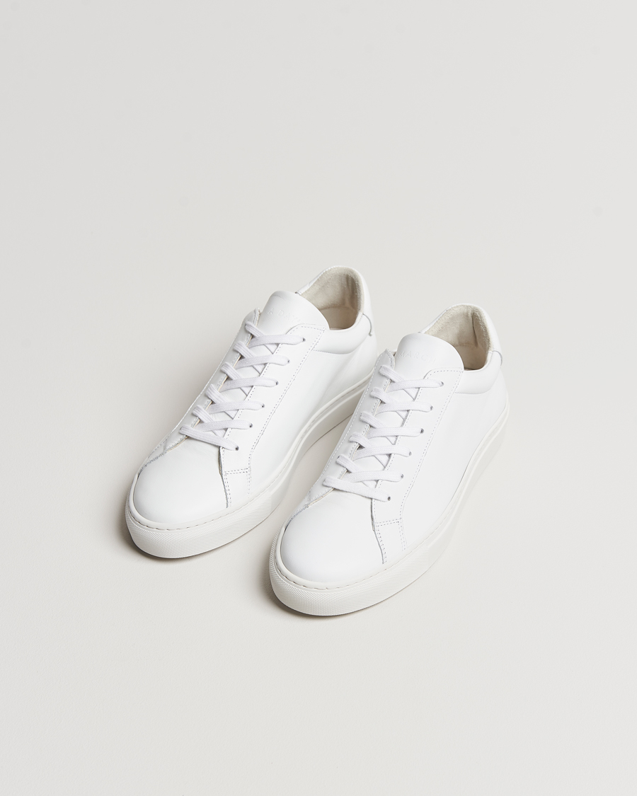 Herren | Weiße Sneakers | A Day's March | Leather Marching Sneaker White
