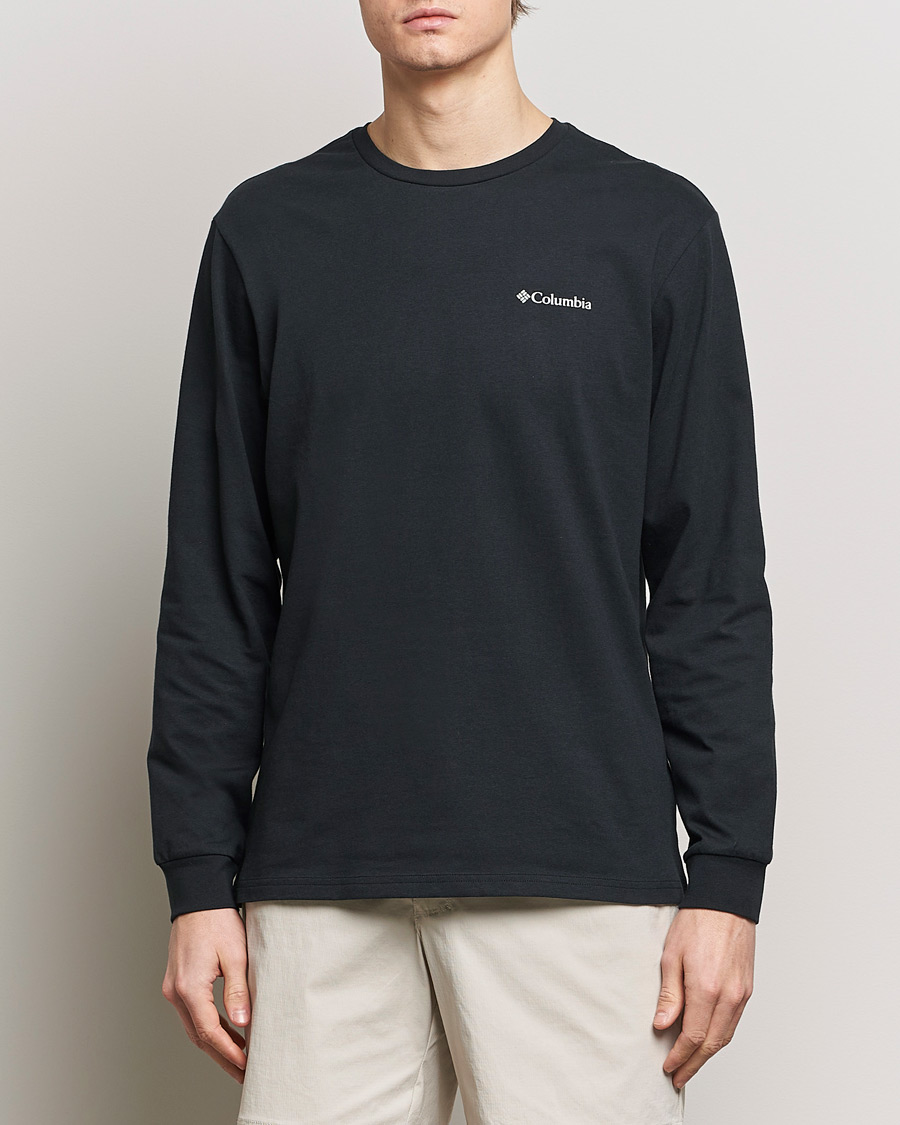 Herren | Langarm T-Shirt | Columbia | Explorers Canyon Long Sleeve T-Shirt Black