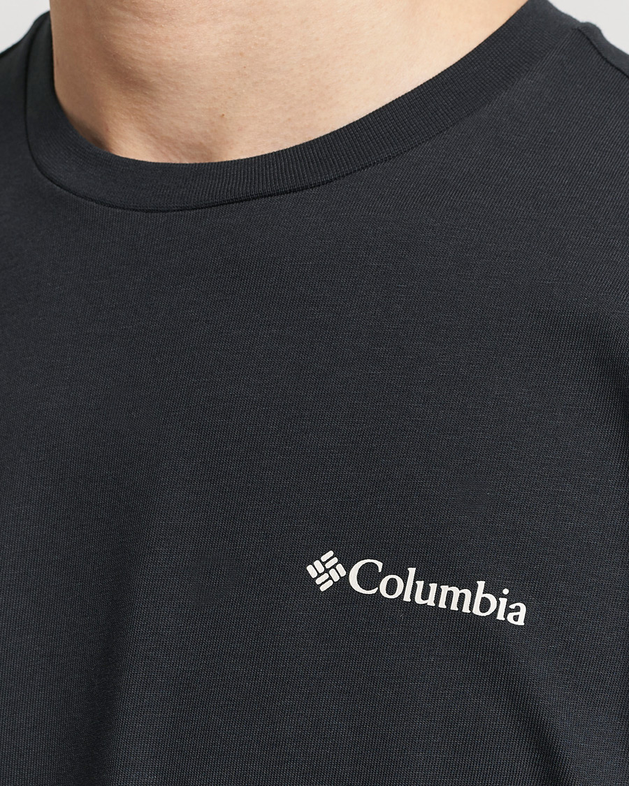 Herren | T-Shirts | Columbia | Explorers Canyon Back Print T-Shirt Black