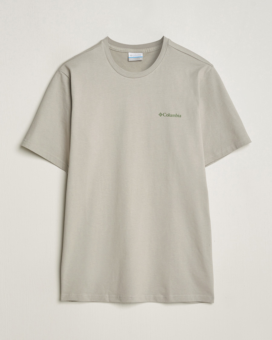 Herren | T-Shirts | Columbia | Explorers Canyon Back Print T-Shirt Flint Grey