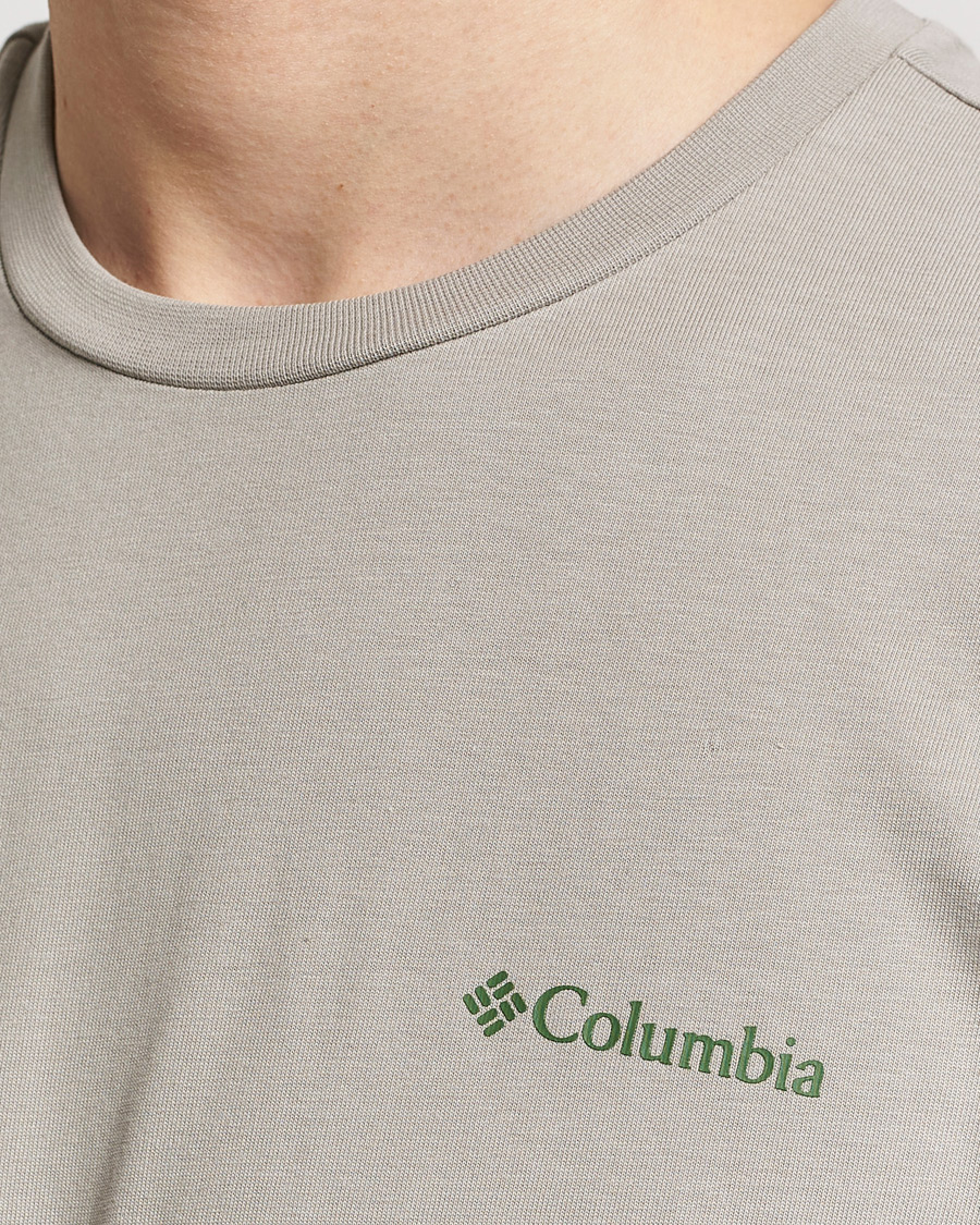 Herren | T-Shirts | Columbia | Explorers Canyon Back Print T-Shirt Flint Grey