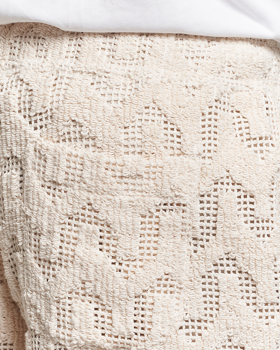 Herren | Shorts | OAS | Atlas Cuba Crochet Shorts Off White